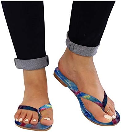 Mulheres Slippers Slippers de verão Flip-flops Sapatos femininos de dedo do dedo do dedo do dedo do