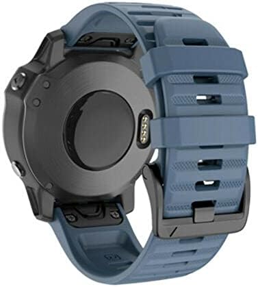 NFRFK 26 20 22mm Silicone Retwan Watch Band Strap for Garmin Fenix ​​7x 6x Watch EasyFit Strap Strap