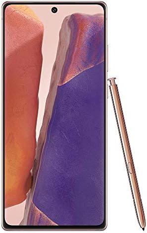 Samsung Galaxy Note 20 N980F/DS, 4G LTE, versão internacional, 256 GB, Mystic Bronze - GSM desbloqueado