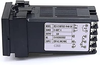 EPANO DIGITAL 220V PID REX-C100 Controlador de temperatura + max.40a SSR + K Termoples PID Controller Set +