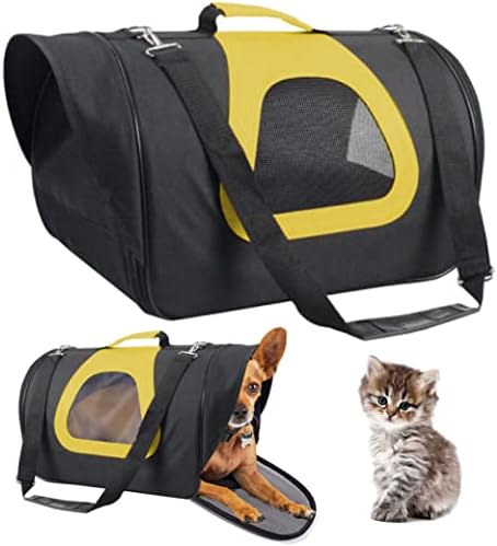 1 pequeno portátil portátil portátil portador de animais de estimação viagens de cachorro gato gato