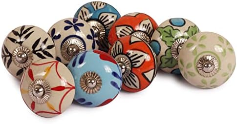 Manuja de cerâmica multicolor