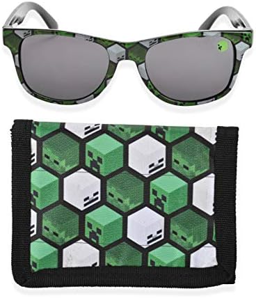 Óculos de sol para meninos oceânicos pan com tripas de carteira tri -dobras conjuntos de copos