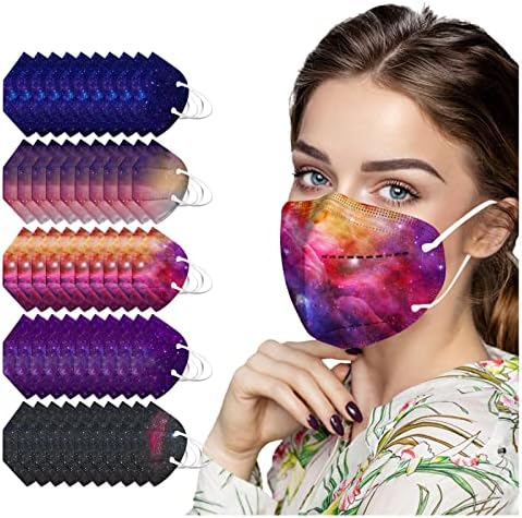 50pc Adultos Tie Dye Disponível Face ma_sk escudo de face
