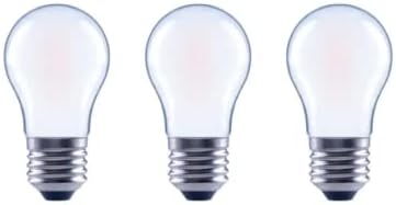 EcoSmart 60 watts equivalente A15 Dimmível Filamento de vidro fosco LED LED Vintage Edison Lâmpada branca