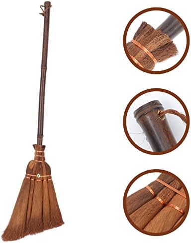 Broom do Doitool Small Broom para crianças e crianças pequenas, vassoura de madeira, tamanho das crianças