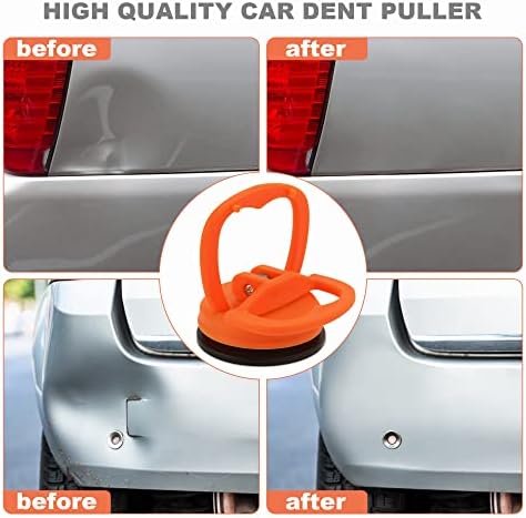 Silatu Car Dent Puller - Pulcador de dente de copo de sucção de laranja, puxador de reparo de