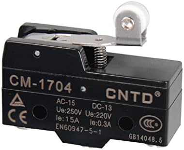 10 peças CM-1704 Segurança à prova d'água 10A 250V Micro limite de micro-limite