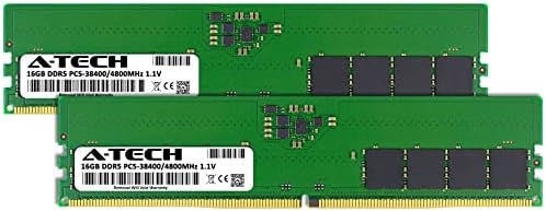 A-Tech 32GB RAM para HP Z2 G9 Tower WorkStation | DDR5 4800MHZ DIMM PC5-38400 KIT DE MEMÓRIA NÃO