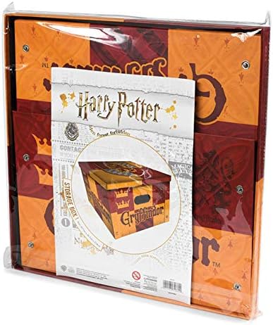 Caixa de armazenamento de Harry Potter com tampa 24cm x 37cm x 37cm - mercadoria oficial
