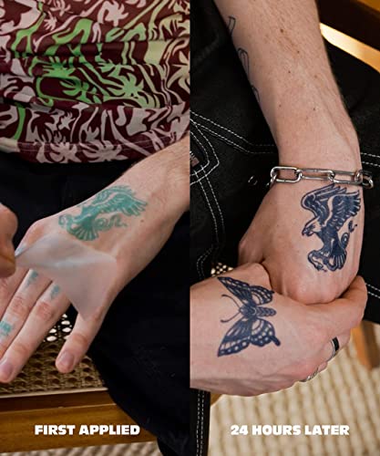 Tatuagens temporárias do Inkbox, tatuagem semi-permanente, uma tatuagem de temperatura resistente