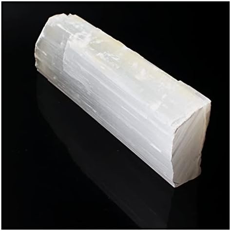 Binnanfang AC216 1pc 150-160mm Natural White Gypsum Selenite Stick Cryaling Wand Wand Rough Mineral