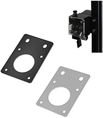 Sutk 42 Motor de passo preto/prata Placa de montagem de suporte fixo para o motor da impressora 3D