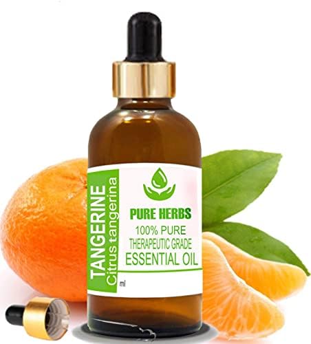 Ervas puras tangerina pura e natural terapêutico Óleo essencial com gotas de gotas 100 ml