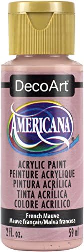 Decoart Americana Acrylic Paint, 2 onças, Mauve francês