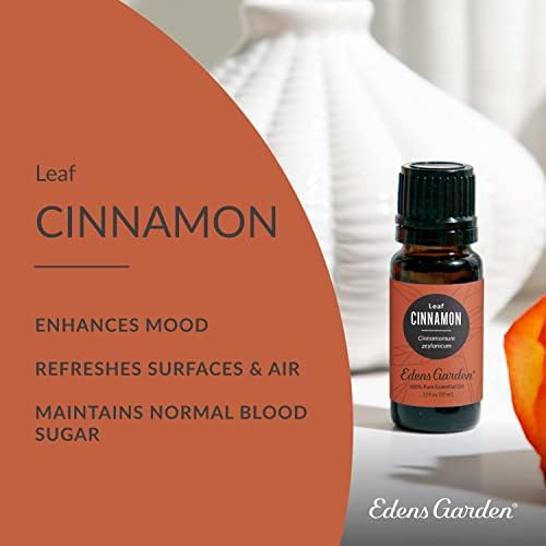 Edens Garden Cinnamon- óleo essencial de folhas, puro grau 10 ml