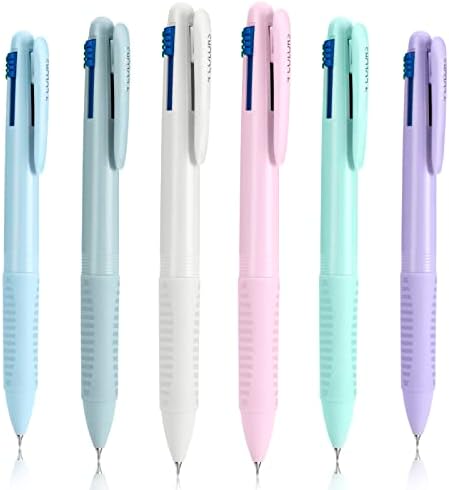 Canetas esferográficas de canetas de canetas de canetas multicoloras de canetas multicoloridas de 4 em