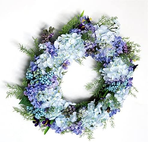 MJWDP Hidrangea Artificial Wreath Wreath Wrinal