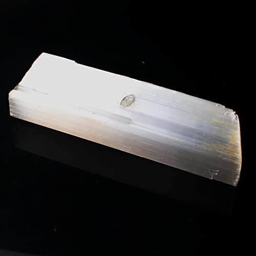 Shitou22231 1pc 150-160mm natural de gesso branco de gesso selenito de cura de cristal vara