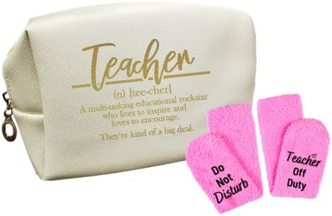 Presentes de professores, kits de sobrevivência de professores, definição, bolsa de maquiagem de professores,