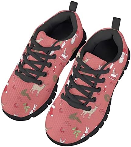 JeoCody Boys 'Sneakers Pink Pig Confortável