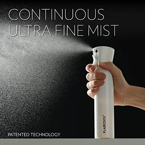 Flairosol - o frasco de spray de névoa ultra -fina original e contínuo, maravilha multitarefa para