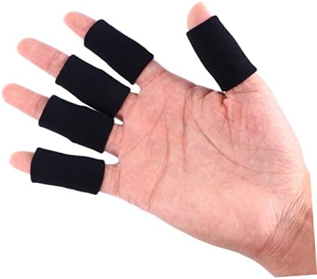Toddmomy 20pcs embrulhar bandagens elásticas mangas de dedo elástico mangas de mão de mão suporte