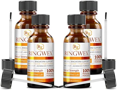 Aprovado Science® Ringwex - todo o suporte natural do anel com ácido undecilênico - formulado exclusivamente para