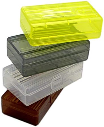10pack de armazenamento de bateria/caixa/organizador/suporte para 18650 ou 16340/rcr123 bateria
