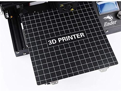 Acessórios da impressora 3D JF-Xuan, impressora 3D 235 235mm Aço de aço de mola Cama aquecida de aço + adesivo de