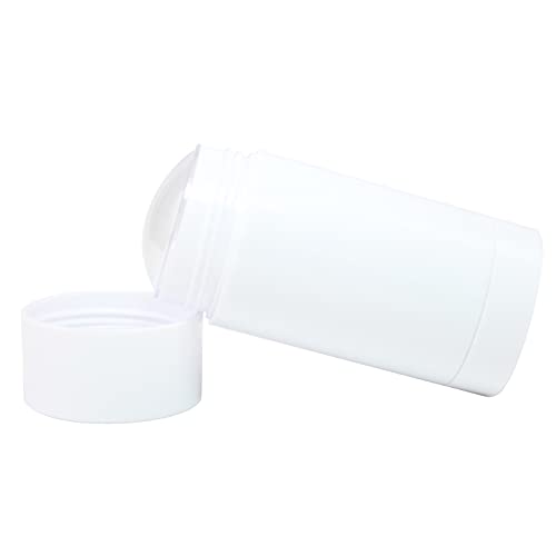 50ml White Twist-up Desodorante Recipiente de tubo PLÁSTICO PLÁSTICO PLÁSTICO FILHO DE LIMENTO BUCHO DE