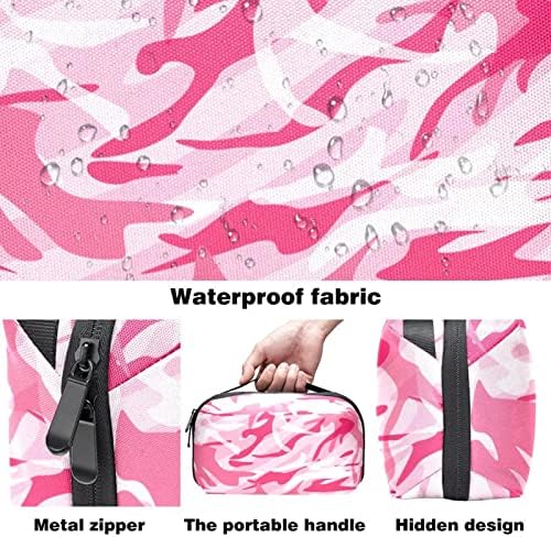 Sacos de cosméticos rosa para mulheres - bolsas estéticas estéticas para mulheres bolsas bolsas
