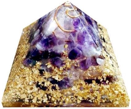 Sharvgun Amethyst Stone Reiki Cura Pyamid Cristal natural Energia espiritual Gema pedras preciosas