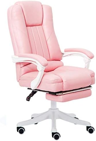 Simplicidade criativa Cadeira de sesta confortável, cadeira de escritório com apoio de pé ajustável para