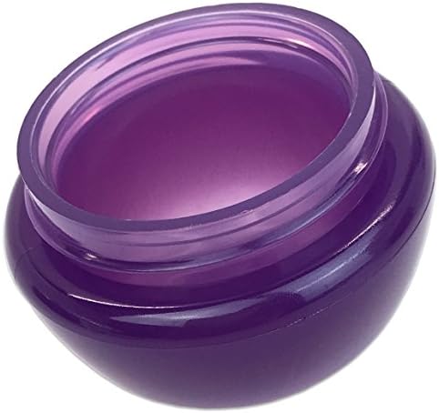 Beauticom 12 peças 10g/10ml Purple Fosted Container Girs com revestimento interno para pílulas, medicamentos,
