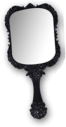 Homoyoyo Womens carteira Retro espelho make Up Vanity Mirror 2pcs Vintage espelho portátil vintage