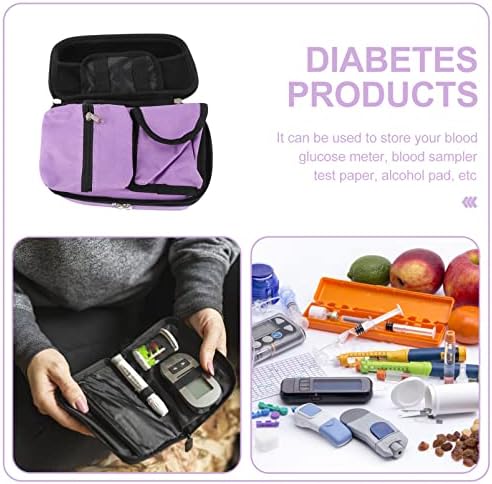 Caixa de viagem com insulina do dooL Case de viagem portátil de insulina portátil Saco de refrigerador