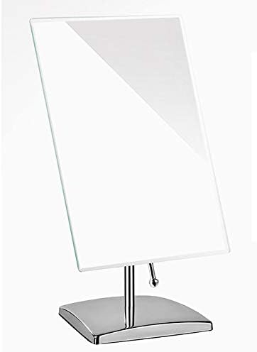Espelho ditudo espelho cosmético - ângulo ajustável, espelho de maquiagem de metal de mesa
