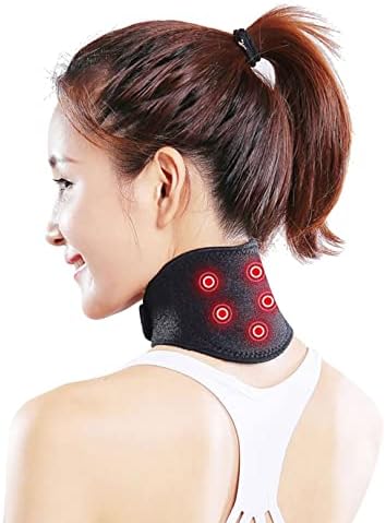 Cinturão de protetor de pescoço magnético Crazypig, suporte de auto-aquecimento para protetores do pescoço