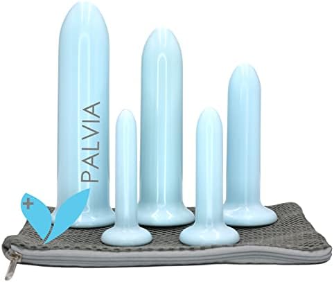 Conjunto de palvia de cinco conjuntos de treinadores de plástico sedosos- BPA livre vaginal ou retal unissex