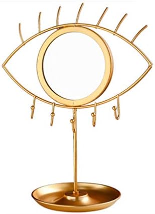 A exibição de jóias com espelho, pode ser usada para pingente de corrente, anel, brinco, relógio, pulseira,
