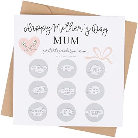 CJ & M Mothers Day Presente, Presente para Mamãe, Arco do Dia das Mães, Cartão do Dia das Mães, Cartão