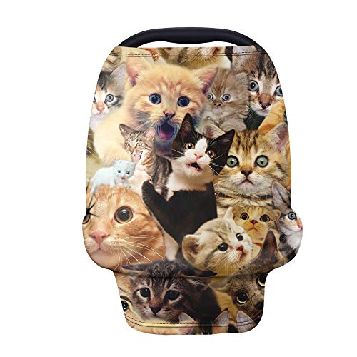Abraços Idéia engraçada Cat de gato de animais de estimação Covers de amamentação para amamentação Capas