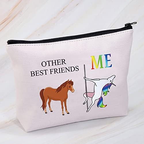 MBMSO Best Friends Bag Cosmetic Other Best Friends Me Me Unicorn Bff Gifts Goles de maquiagem engraçados