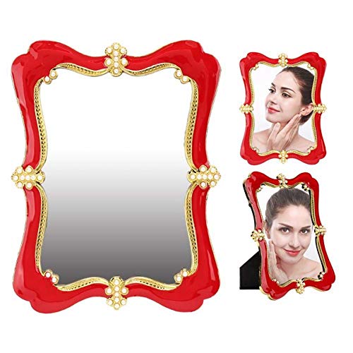 Espelho de maquiagem espelho retrô retrô espelhos espelhos de maquiagem espelhos cosméticos beleza maquiagem