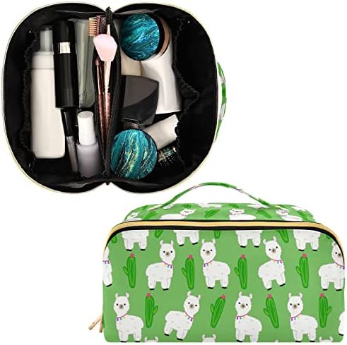 Saco de cosméticos para mulheres viagens com manuseio portátil Multi-funcional Bolsa de higiene pessoal