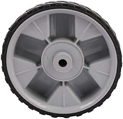 X-Dree 190mm Diâmetro Pneu de pneu de roda de borracha preto de 190 mm