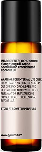 Ylang Ylang Oil essencial para Skin & Ylang Ylang Roll On Set - de óleos essenciais de grau terapêutico