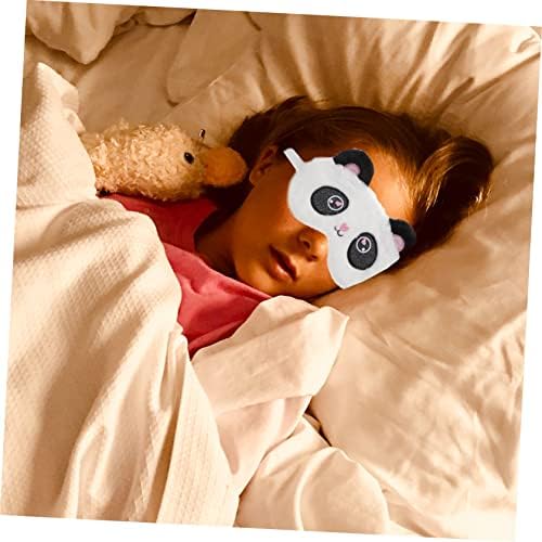 Hemoton 4 PCs Máscara de olho macia para os olhos Dormiatomizando máscaras de olho para crianças máscaras