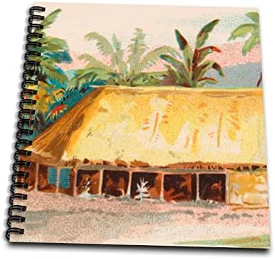 3drose tradicional samoan house cash home samoa ilhas polinésia - livros de desenho